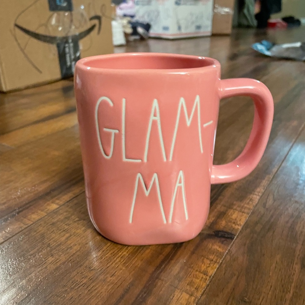 Rae dunn pink Glam- Ma mug